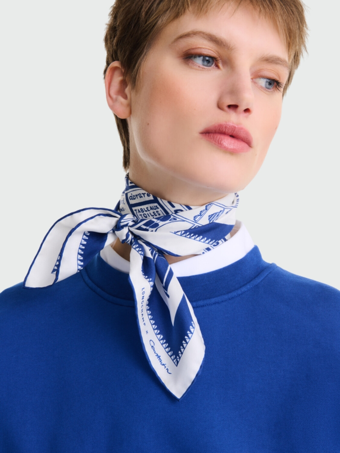 Longchamp - PAÑUELO DE SEDA LES ARTISANS DE PARIS 0