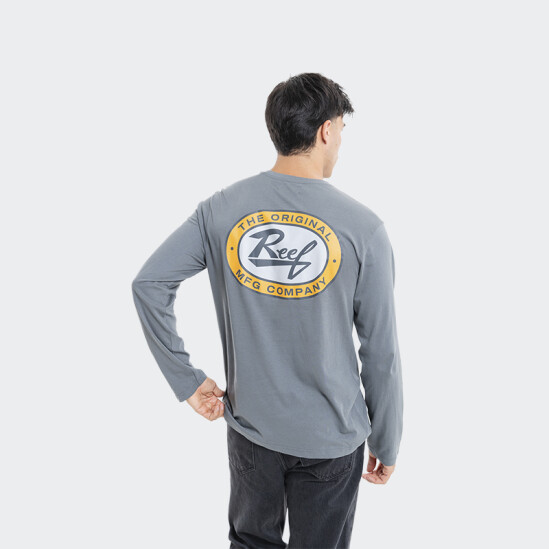 Remera Reef Same Fitting Canva Gris
