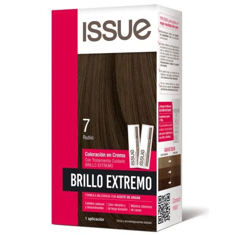 Tinta Issue Brillo Extremo Kit Rubio 7 Tinta Issue Brillo Extremo Kit Rubio 7