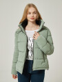 Campera Seris Verde Grisaceo