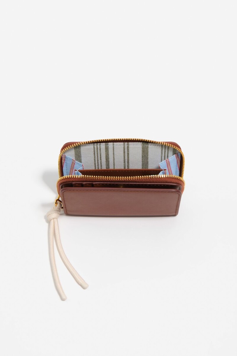 BILLETERA Marron