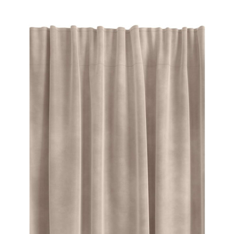 Cortina Austra 1X140X300 Terciopelo Beige