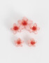 Broches Sets Hawaianas Set De Broches Flor Hawaiana - Rosa Claro