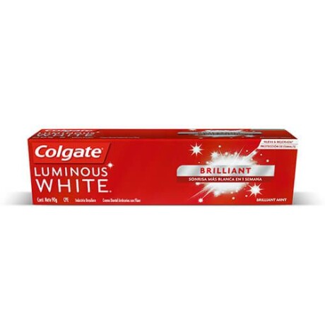 Colgate Pasta Dental Luminous White Brillante 90 g. Colgate Pasta Dental Luminous White Brillante 90 g.