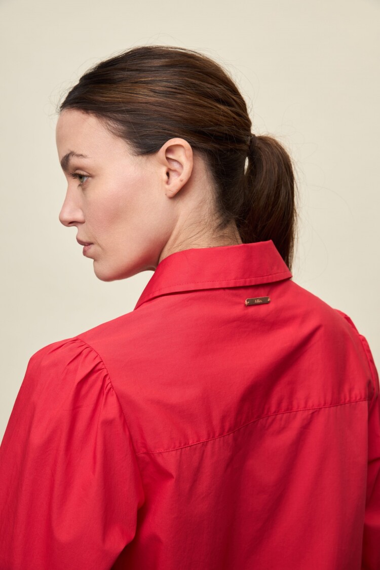 CAMISA ALONDRA SOLID Rojo