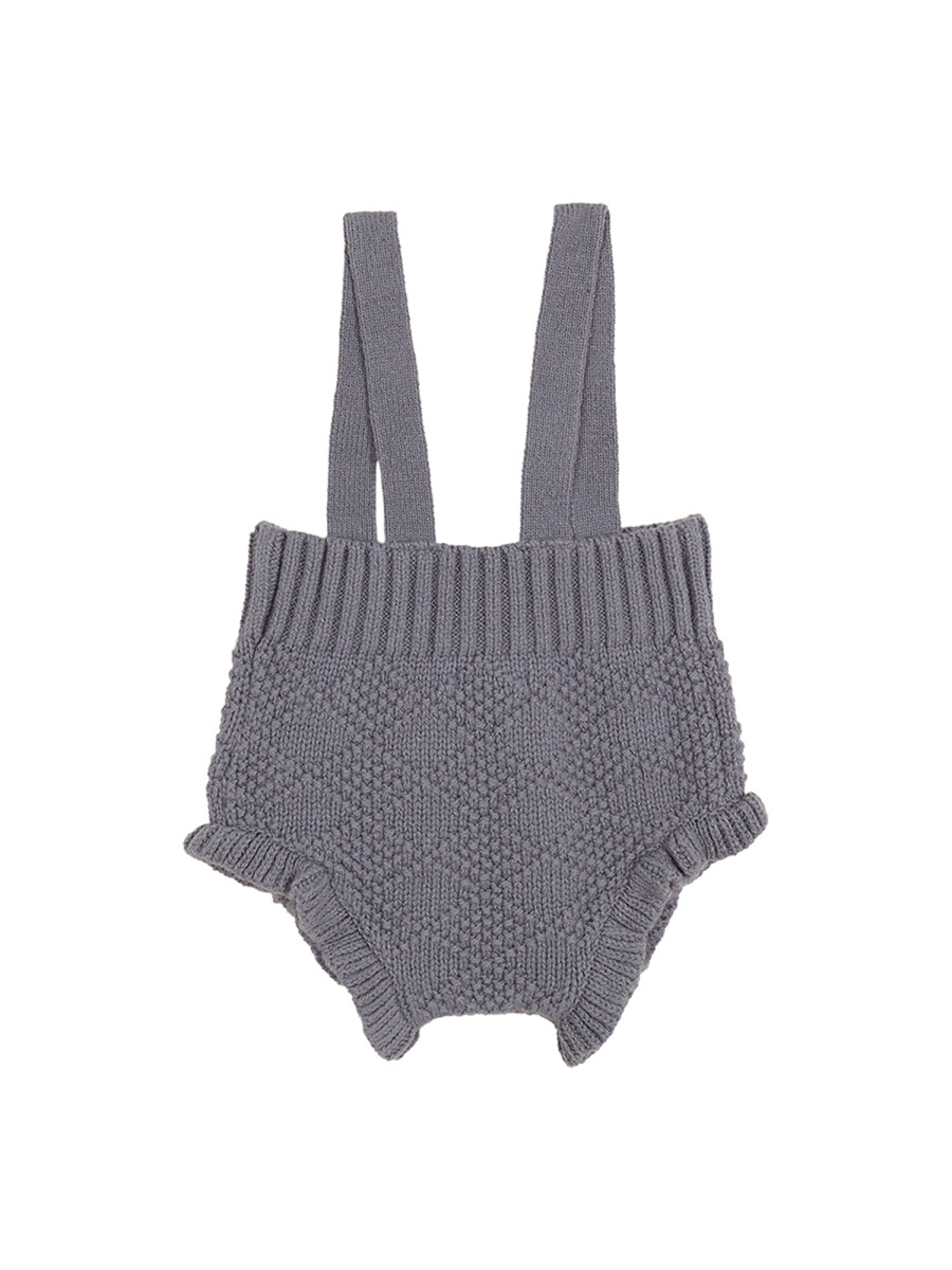 Bombacho Alto De Tirantes Punto Especial Azulado