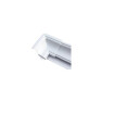 Esquinero interno PVC nobre blanco Esquinero interno PVC nobre blanco
