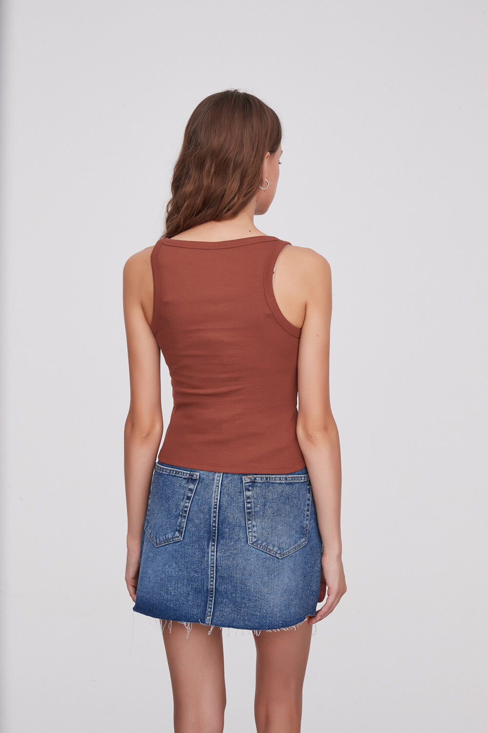 Musculosa Malisa Marron