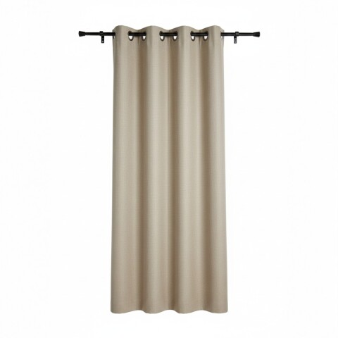 CORTINA ANN & VAL ANTIS MONACO 1,35 X2,30CM MARRON Unica