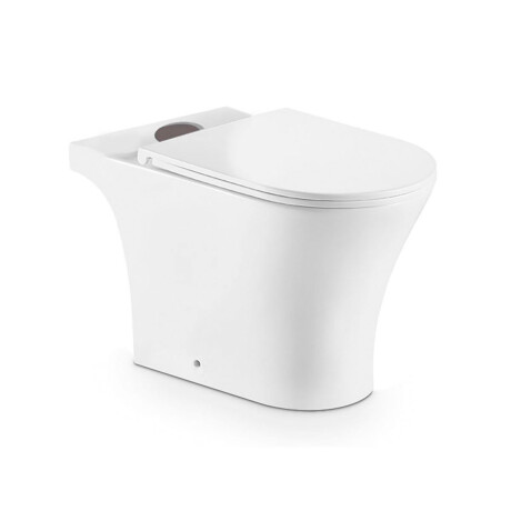 INODORO CON TAPA BLANCO SERIE ANORI BLANCO