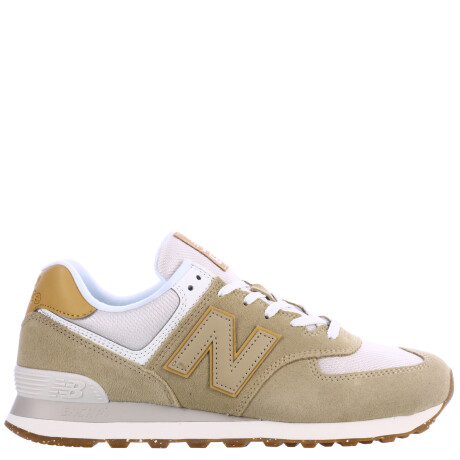 Championes de Hombre New Balance Classics Traditionnels Marrón Camel - Blanco