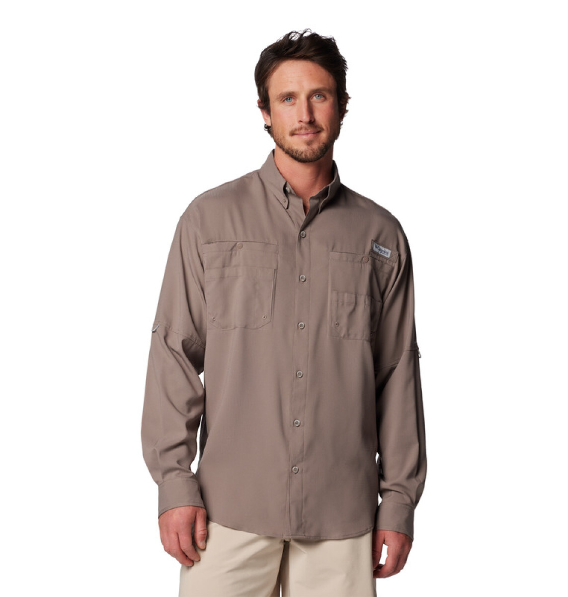 M Tamiami II LS Shirt - Collegiate Navy - Iron 