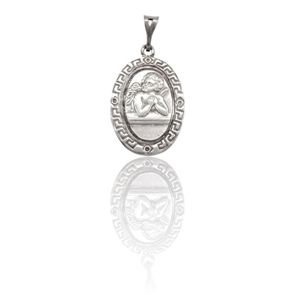 Dije Angel de la Guarda-Plata 925-CP3007 Sinpiedra