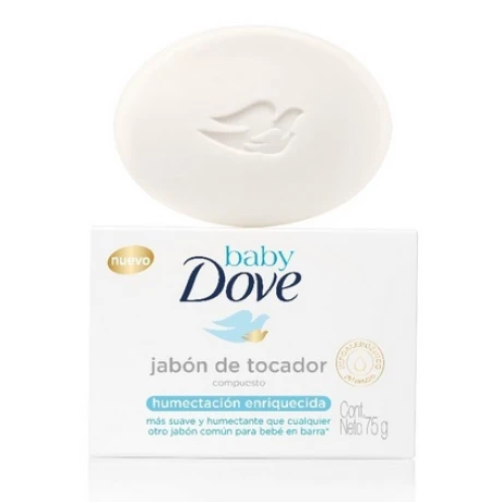 JABON DE TOCADOR DOVE BABY 75 GR HID ENRIQ JABON DE TOCADOR DOVE BABY 75 GR HID ENRIQ