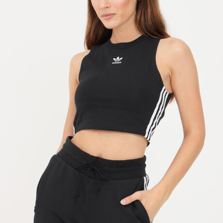 MUSCULOSA CROP TANK - Black — Zooko