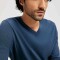 BLUSAO MASCULINO ADULTO (SWEATER) AZUL MEDIO