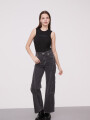 Pantalon Graena Gris Medio