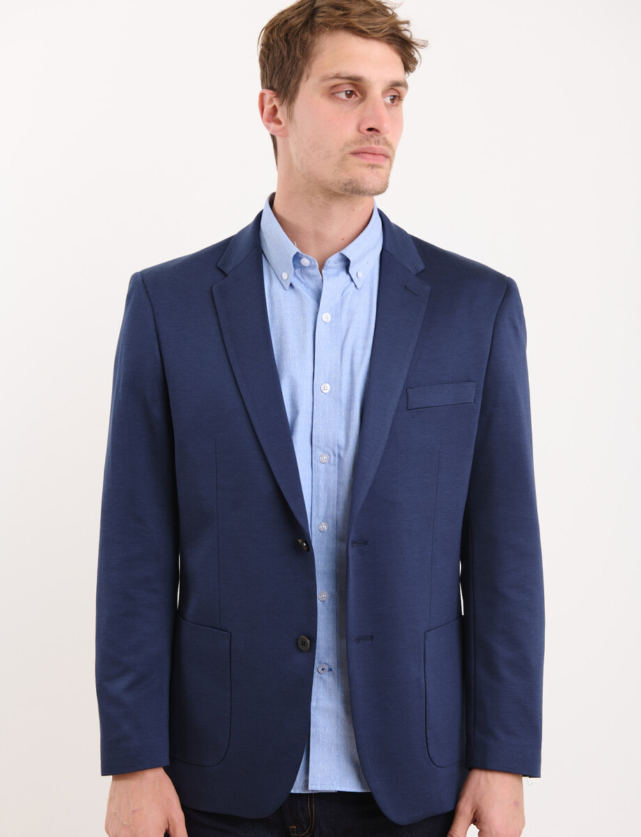 110605 SACO HARRINGTON LABEL Azul Oscuro