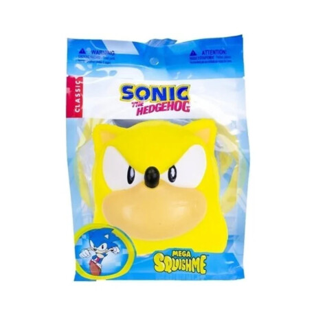Sonic The Hedgehog Mega Squishme - Super Sonic Sonic The Hedgehog Mega Squishme - Super Sonic