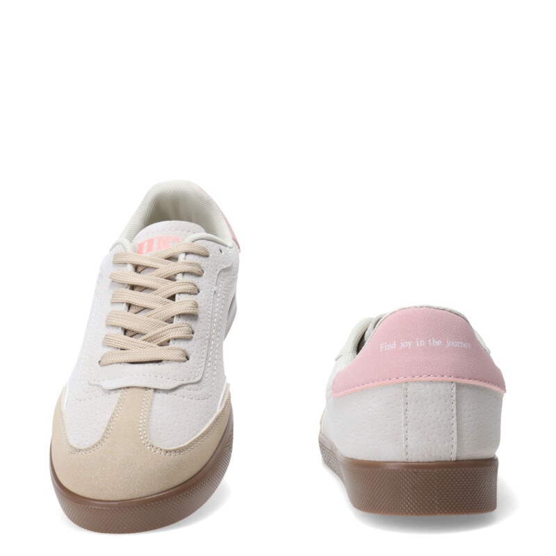 Championes de Mujer Miss Carol CAROVI acordonado Beige