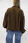 Campera Pana Princess Marrón