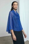 Capa lurex party azul