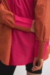 Camisa Dallas Naranja & Fucsia