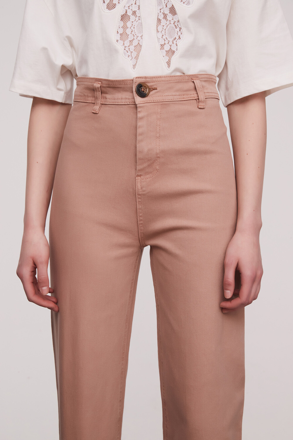 Pantalon Cobdar Beige Oscuro