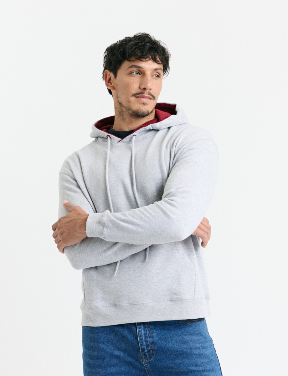 470914 SWEATER CANGURO HARRY Gris