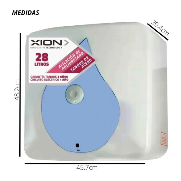 Termotanque Calefón Xion Xi-cal30p 28l TERMOTANQUE XION XI-CAL30P AP