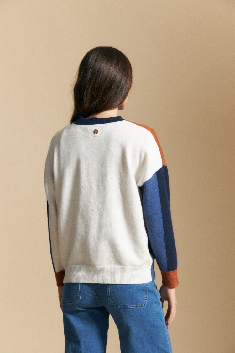 SWEATER TAURE Azul Marino