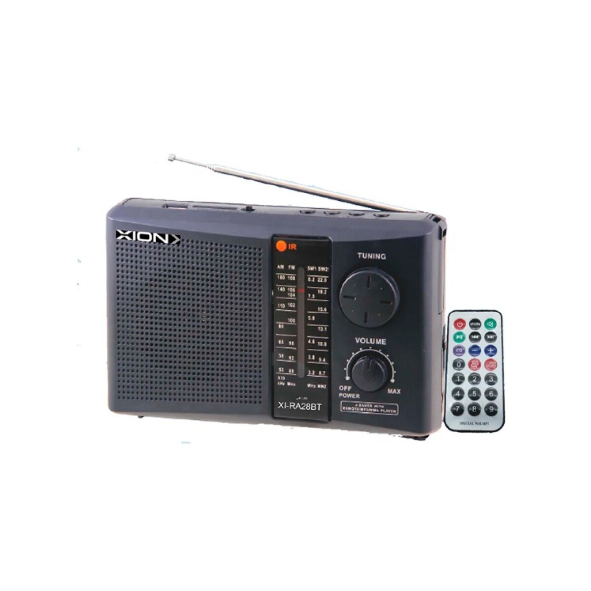 RADIO PORTATIL AM/FM RECARGABLE 