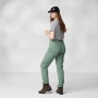 High Coast Trail Trousers W Suede Brown