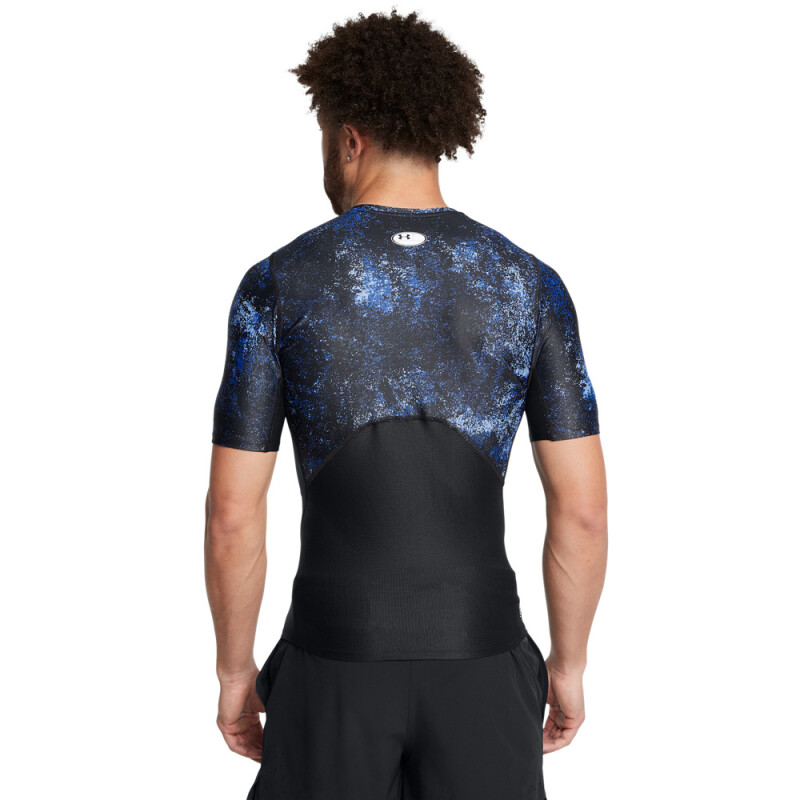 UA HG IsoChill Prtd SS-BLU BLU-432