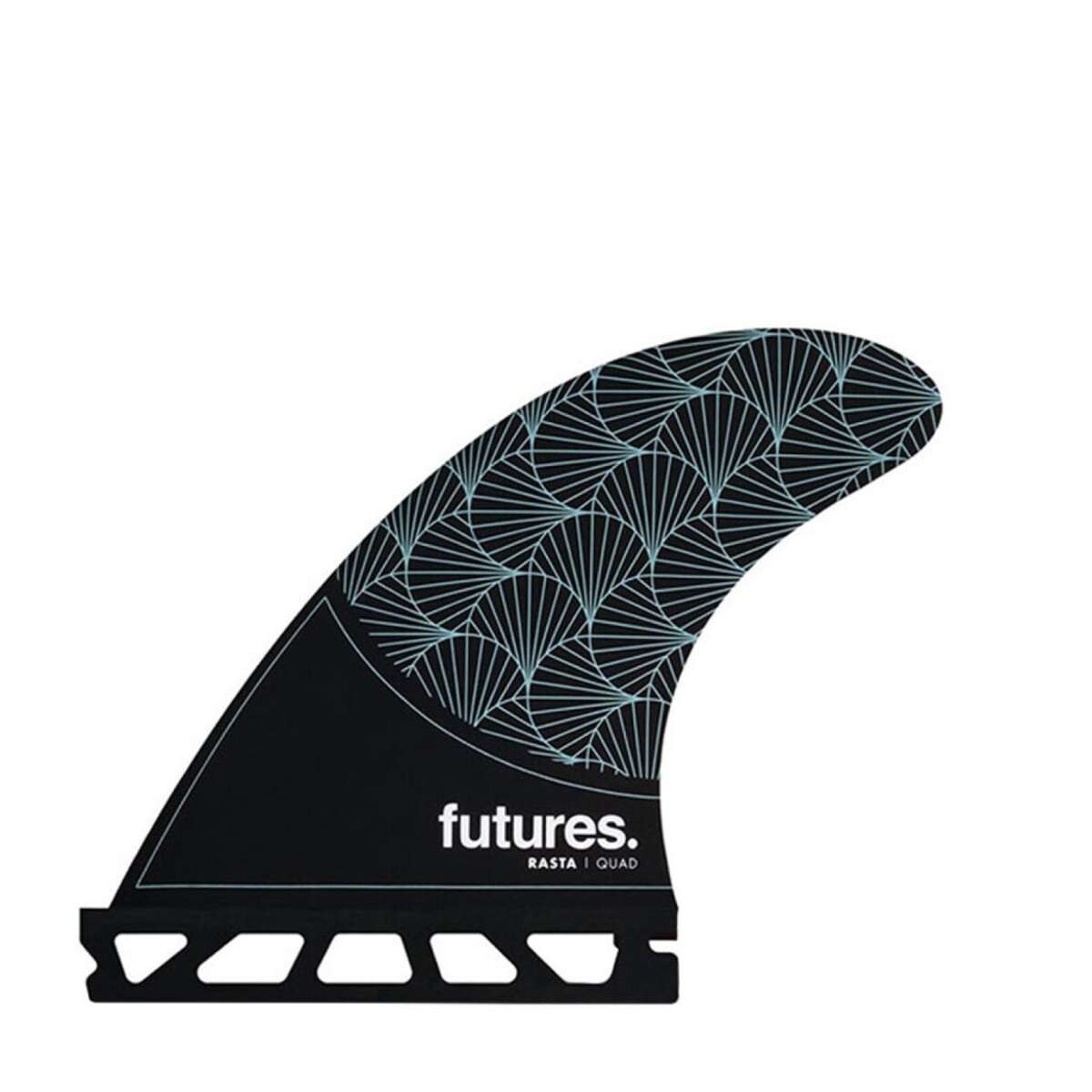Quilla Futures Rasta Quad - Quad Medium 