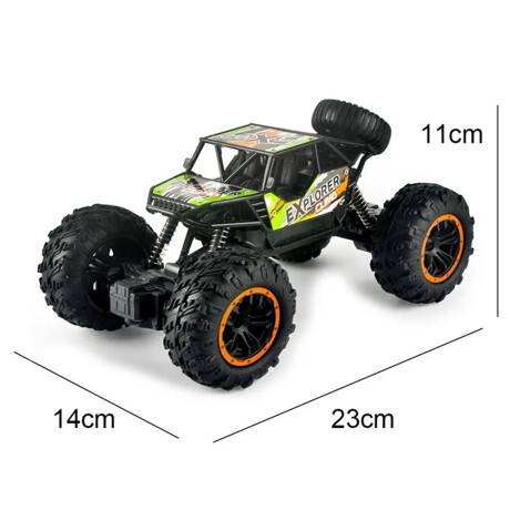 Auto Control Remoto RC Todo Terreno 4x4 p/ niños Azul