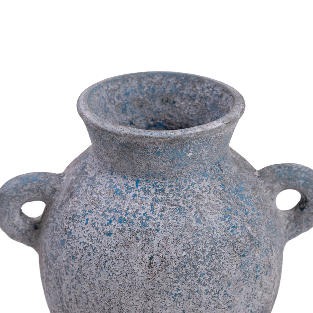 JARRÓN ASH 20CM 45112, GRIS CERÁMICA 45.112.089