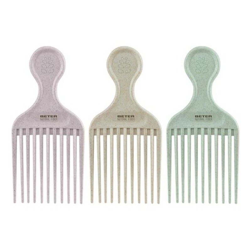 Peine ahuecador afro con fibras naturales Beter Peine ahuecador afro con fibras naturales Beter