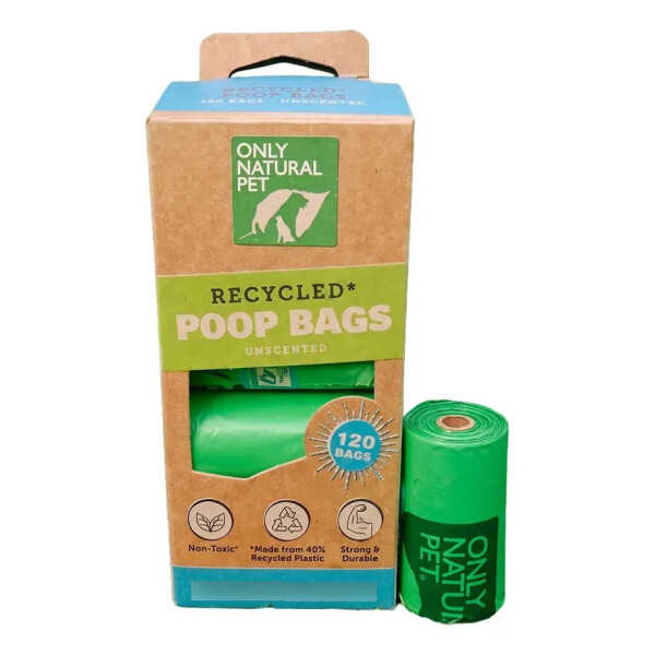 Bolsas Recicladas Para Mascotas X 8 Rollos De 15 unidades. Bolsas Recicladas Para Mascotas X 8 Rollos De 15 unidades.