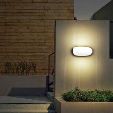 Aplique led Tortuga oval 13w IP65 Aplique led Tortuga oval 13w IP65