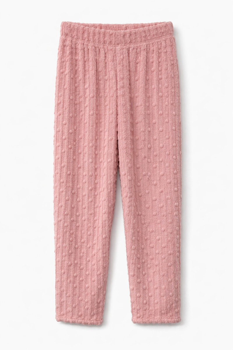 PANTALON PIJAMA ANA - ROSA CLARO 