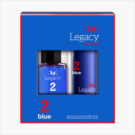 Perfume Legacy Cofre 2 Blue Natural Edt 50 ml Perfume Legacy Cofre 2 Blue Natural Edt 50 ml