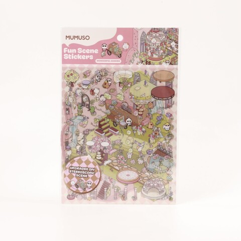 STICKERS 3D JARDIN MÁGICO STICKERS 3D JARDIN MÁGICO