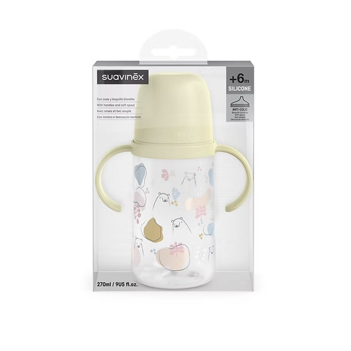 Vaso Second Bottle SX PRO +6m Suavinex 