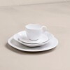 Plato llano Ryo Blanco 27.5 cm OXFORD Plato llano Ryo Blanco 27.5 cm OXFORD