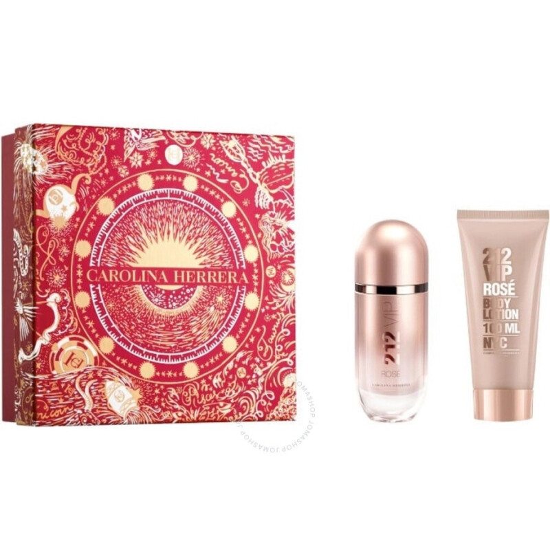 Perfume Carolina Herrera 212 Sexy Vip Rose 80ML + Body Lotion 100ML Perfume Carolina Herrera 212 Sexy Vip Rose 80ML + Body Lotion 100ML