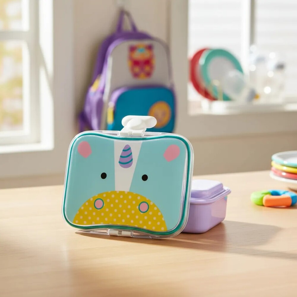 Lunch kit SKIP HOP tupper vianda unicornio