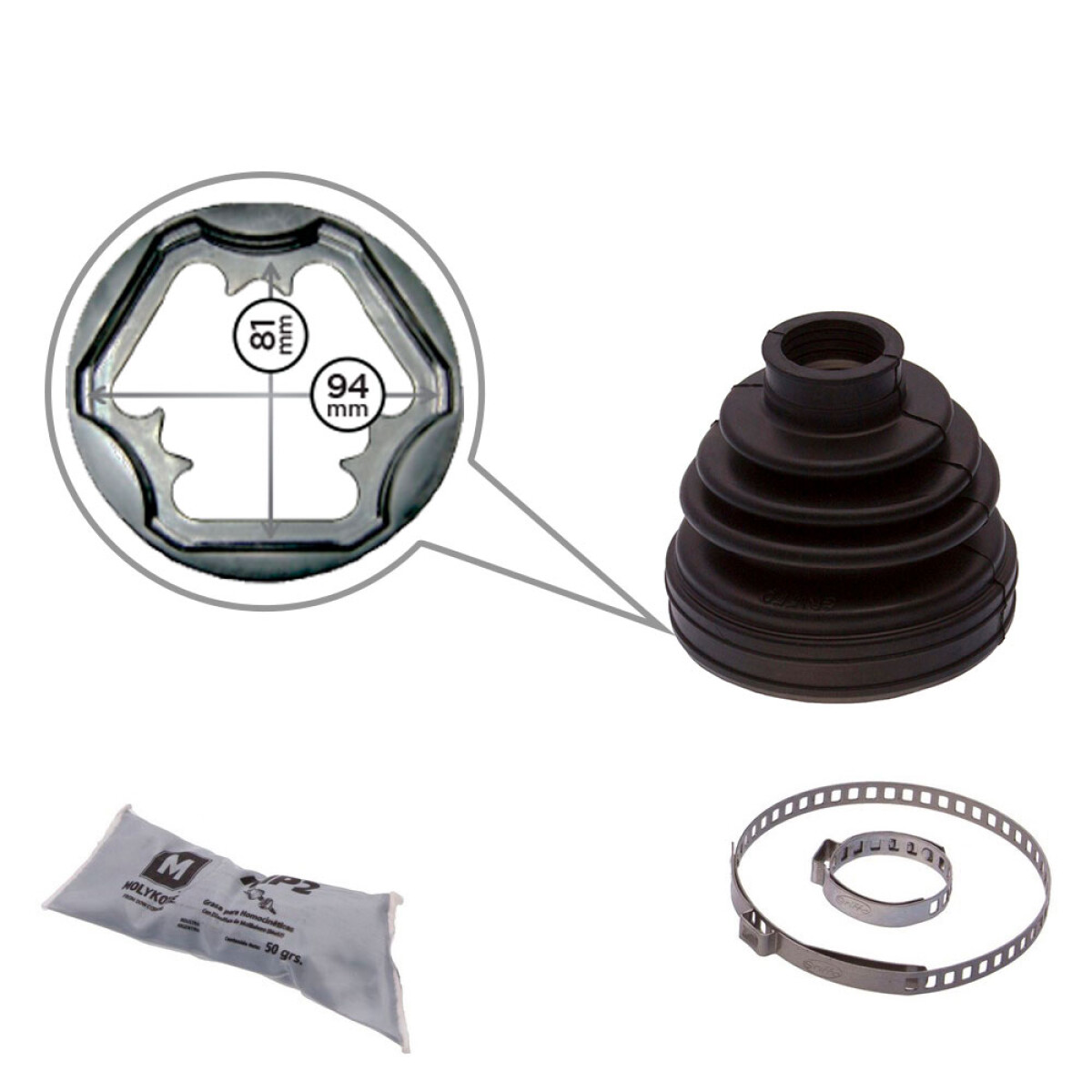 FUELLE - L.TRICETA TOYOTA HILUX 2005-> COMPLETO GRIFFO 