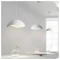 Lampara Colgante Moderna Nordica Daly Bosco Blanco