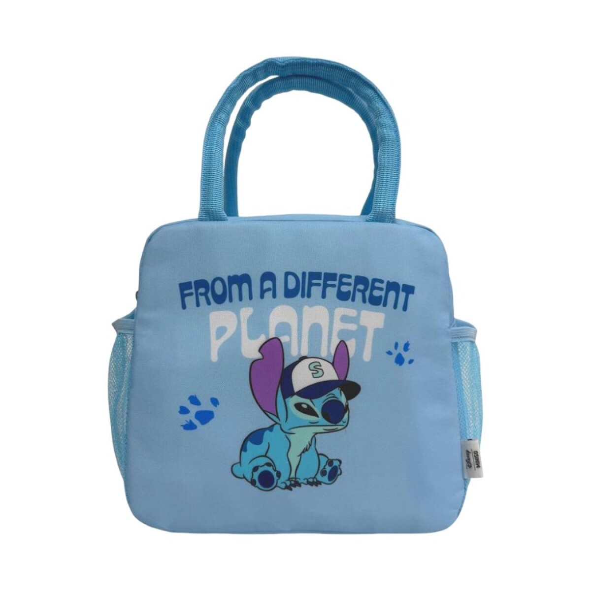 Lunchera Stitch - celeste 